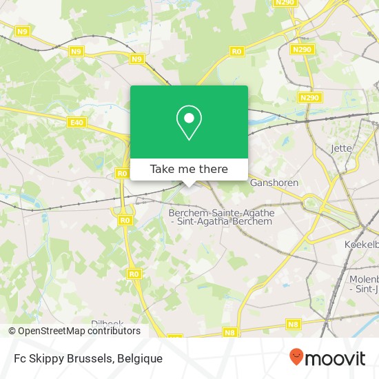 Fc Skippy Brussels kaart
