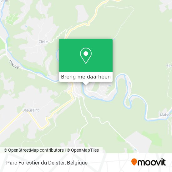 Parc Forestier du Deister kaart
