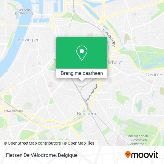 Fietsen De Vélodrome kaart