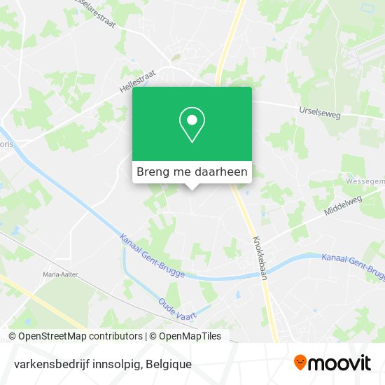 varkensbedrijf innsolpig kaart
