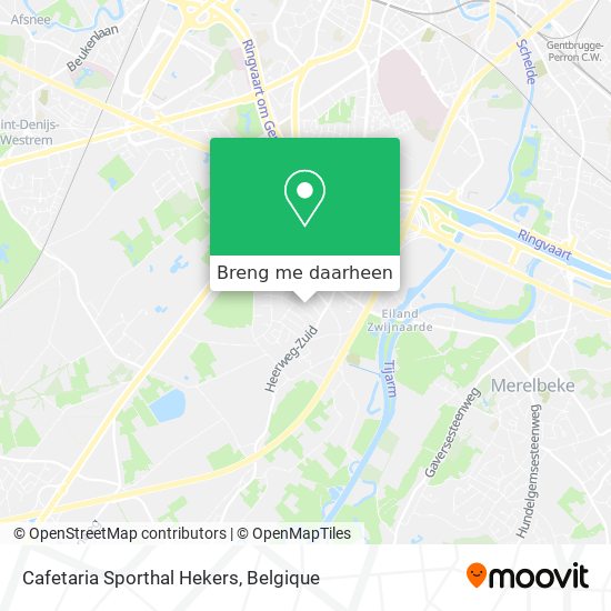 Cafetaria Sporthal Hekers kaart
