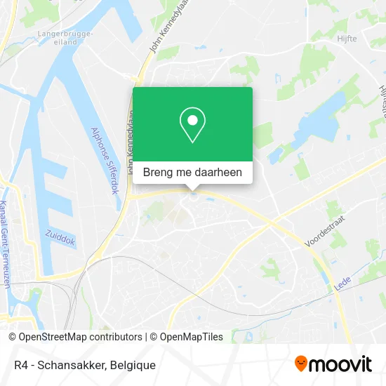 R4 - Schansakker kaart