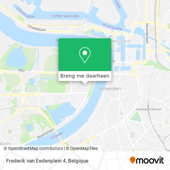 Frederik van Eedenplein 4 kaart