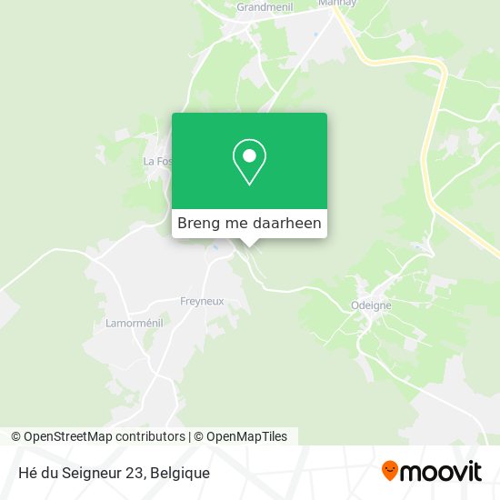Hé du Seigneur 23 kaart
