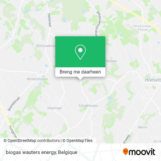 biogas wauters energy kaart