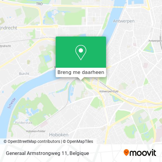 Generaal Armstrongweg 11 kaart