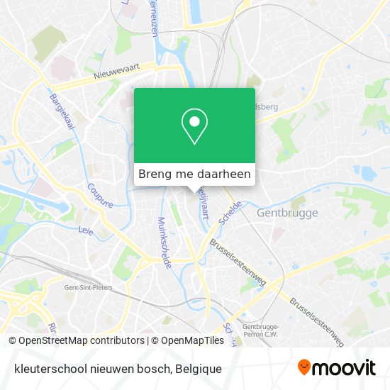 kleuterschool nieuwen bosch kaart