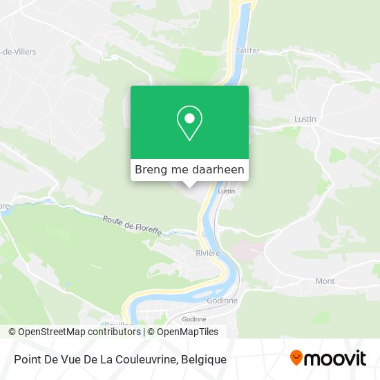 Point De Vue De La Couleuvrine kaart