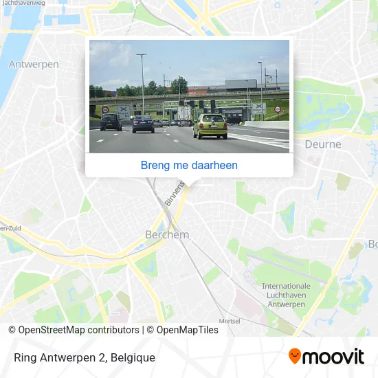 Ring Antwerpen 2 kaart