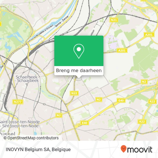 INOVYN Belgium SA kaart