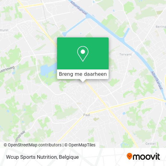 Wcup Sports Nutrition kaart