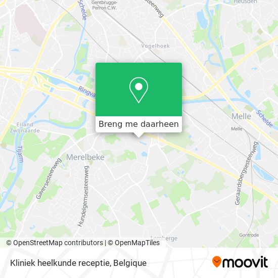 Kliniek heelkunde receptie kaart