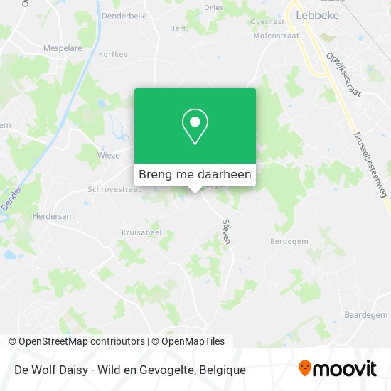 De Wolf Daisy - Wild en Gevogelte kaart