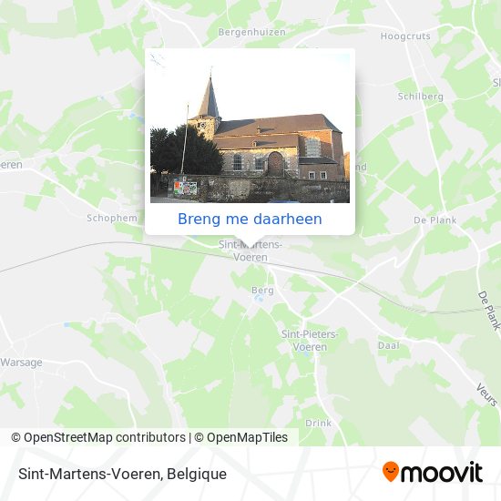 Sint-Martens-Voeren kaart