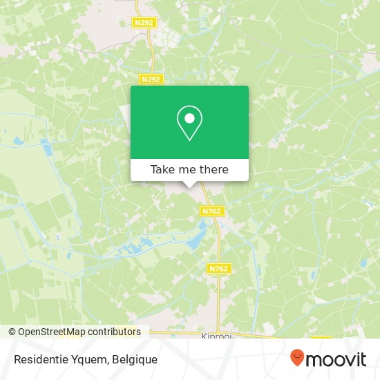 Residentie Yquem kaart