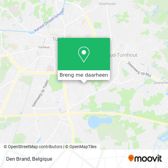 Den Brand kaart