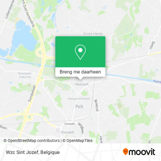 Wzc Sint Jozef kaart