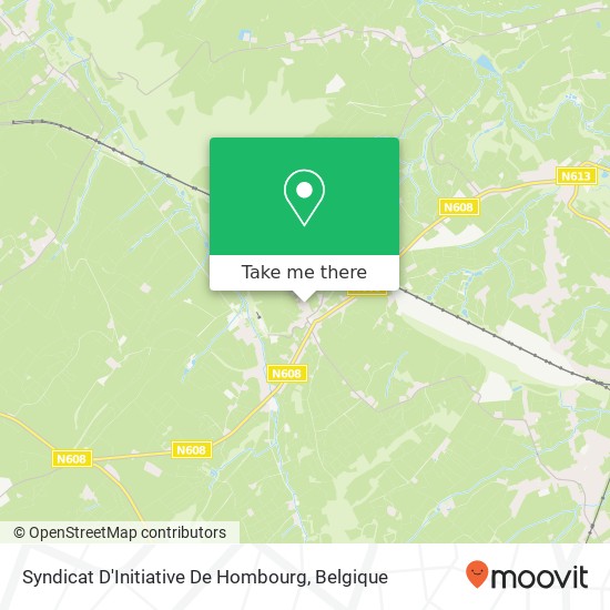 Syndicat D'Initiative De Hombourg kaart