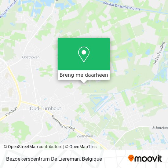 Bezoekerscentrum De Liereman kaart