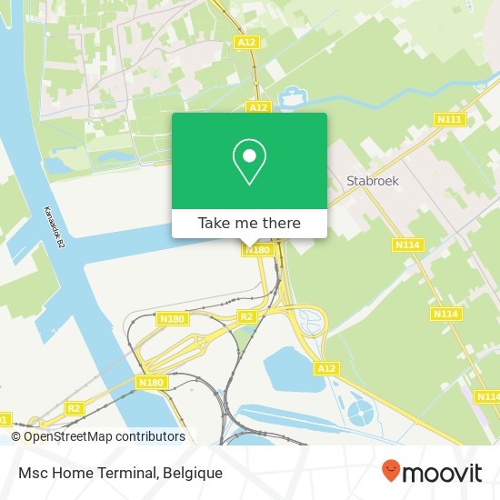Msc Home Terminal kaart