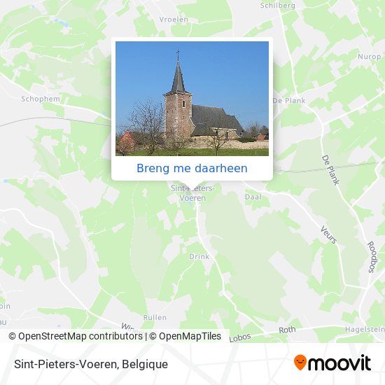 Sint-Pieters-Voeren kaart