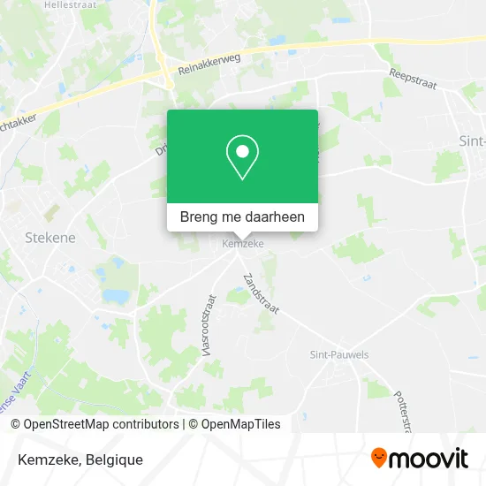 Kemzeke kaart