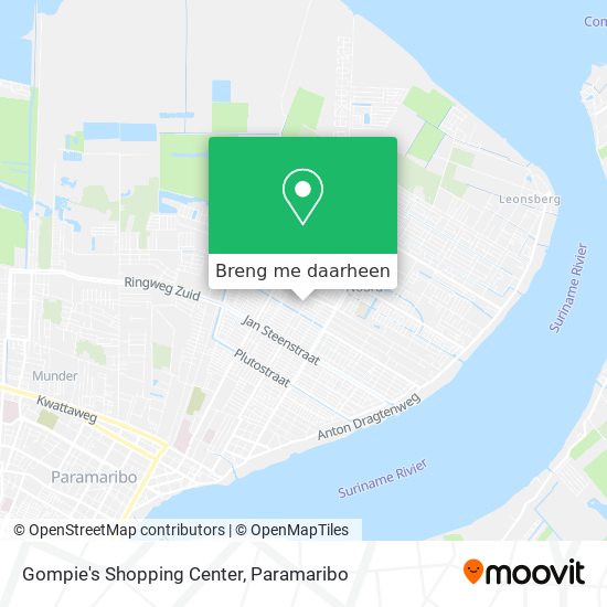 Gompie's Shopping Center kaart