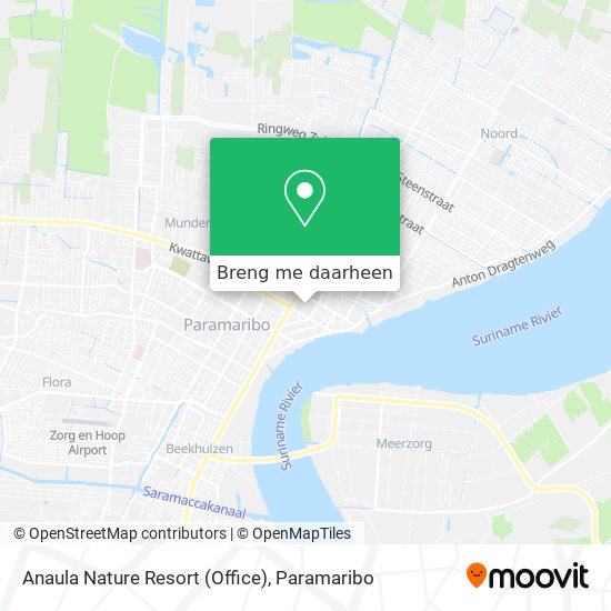 Anaula Nature Resort (Office) kaart