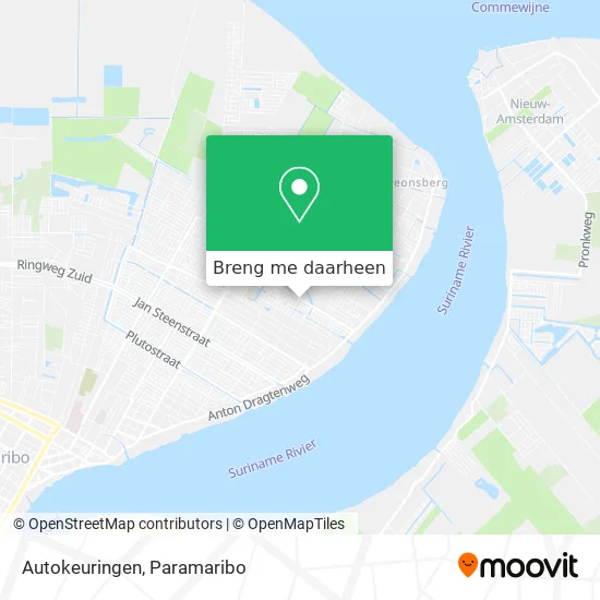 Autokeuringen kaart