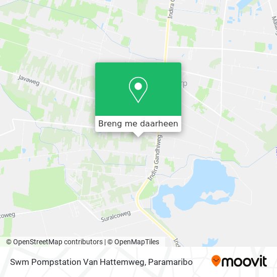 Swm Pompstation Van Hattemweg kaart