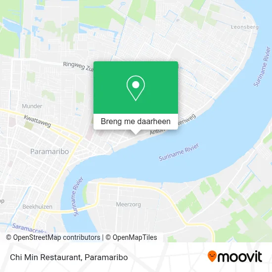 Chi Min Restaurant kaart