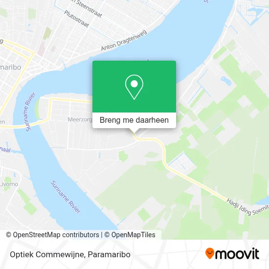 Optiek Commewijne kaart