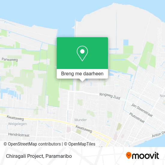 Chiragali Project kaart