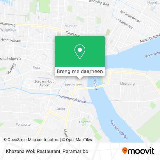 Khazana Wok Restaurant kaart