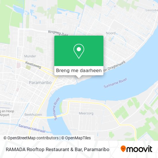 RAMADA Rooftop Restaurant & Bar kaart