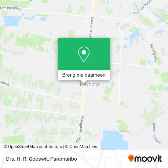 Drs. H. R. Gooswit kaart
