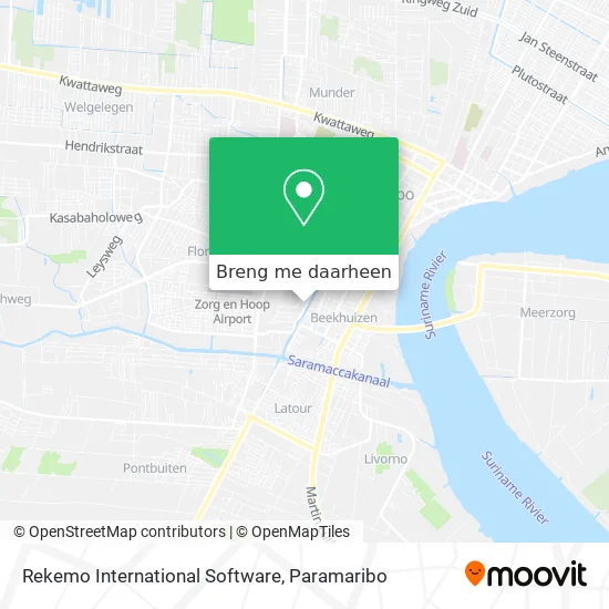 Rekemo International Software kaart