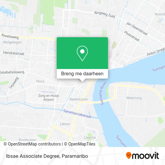 Ibsae Associate Degree kaart