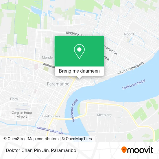 Dokter Chan Pin Jin kaart