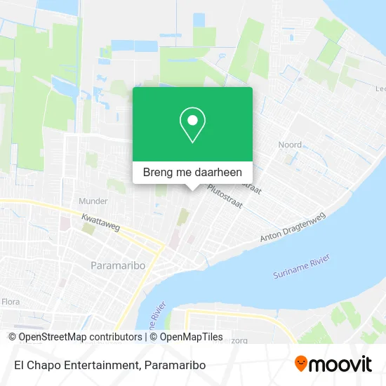 El Chapo Entertainment kaart