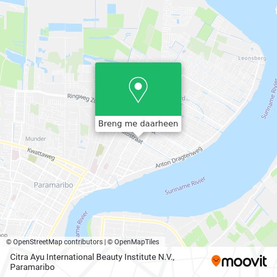 Citra Ayu International Beauty Institute N.V. kaart