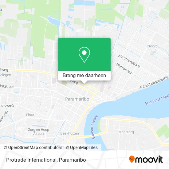 Protrade International kaart