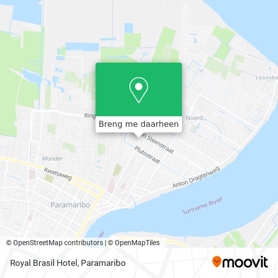 Royal Brasil Hotel kaart