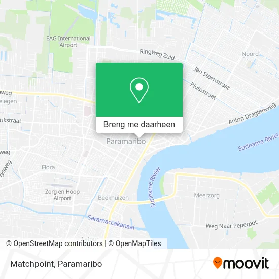 Matchpoint kaart