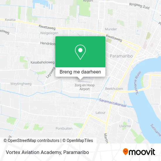 Vortex Aviation Academy kaart