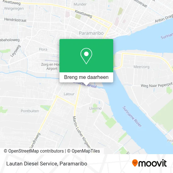 Lautan Diesel Service kaart