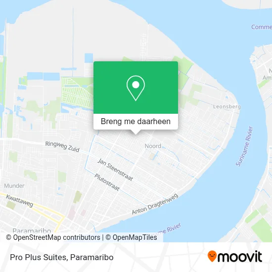 Pro Plus Suites kaart