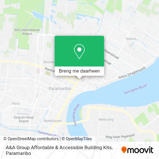 A&A Group Affordable & Accessible Building Kits kaart