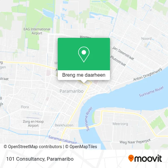 101 Consultancy kaart