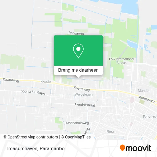 Treasurehaven kaart